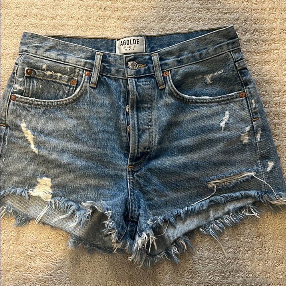 AGOLDE Denim Shorts